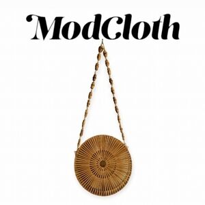 Handcrafted Bamboo Bag Boho Summer Tote Beach Artisan Chic Mediterranean Vibes